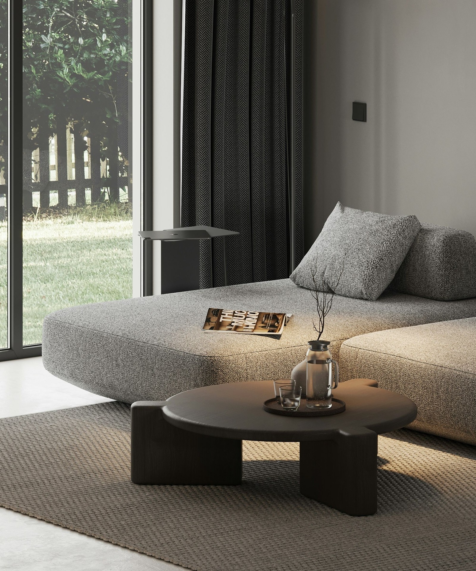 Modern living room interior